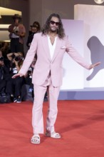 Venice, Italy - 3 September 2025: Jason Momoa during the red carpet of - Cartier Glory To The