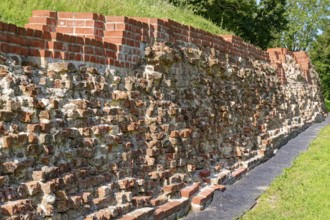 Parts of the Danewerk rampart system. Danewerk, part of the Haithabu and Danewerk UNESCO World
