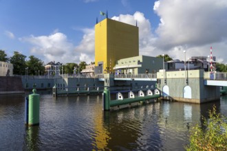The Groninger Museum, art museum in various buildings in Groningen, between the central station and