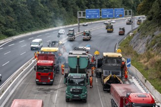 Rehabilitation of the A52 motorway near Essen, an 8 km long section between the Essen-Kettwig