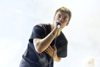 Grian Chatten, Singer, Fontaines D.C., Post Punk, Music Band, Ireland, open air at the Citadel