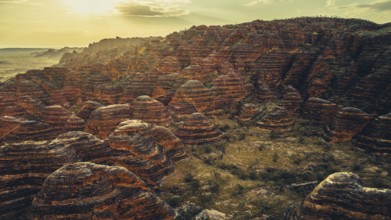 Bungle Bungle Range, Outback, hiking in Australia in high heat, Western Australia, Australia