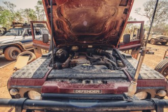 Australia Outback Landrover Camper, Australia
