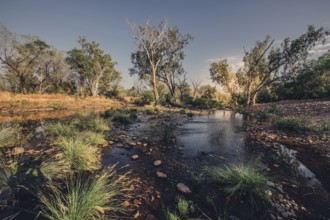 River and other waters in the outback in the north of Australia