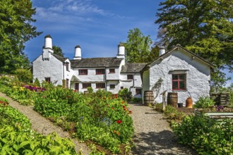 Townend house, National Trust, Troutbeck, Windermere, Lake District, Cumbria, England, United