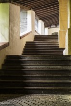 Parish steps connecting the old town centre and town garrison with St. Mary's Castle, Capital of