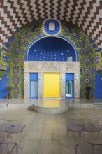 Renovated interior of the Neolog Synagogue converted into a cultural centre by Berlin architect