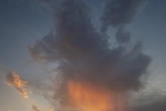 Evening cloud, Bavaria, Germany