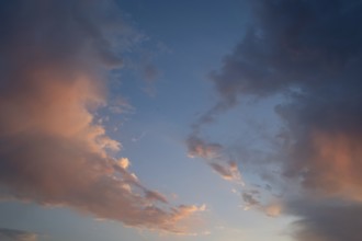 Evening clouds, Bavaria, Germany