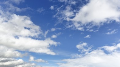 Cumulus in the blue sky, Husafell, Langjökull, Iceland