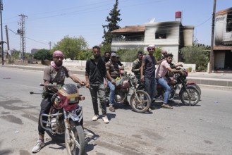 Sectarian violence in the Syrian city of Sweida between Druze factions loyal to Sheikh Hikmat