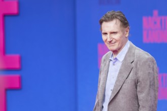Liam Neeson at the film premiere of The Naked Gun at the UCI Luxe East Side Gallery, Berlin, 24.07