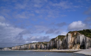 Cliff, cliffs, coastal landscape, rock formation, Yport, chalk cliffs, alabaster coast, La Côte