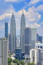 Kuala Lumpur city skyline, Malaysia, Asia