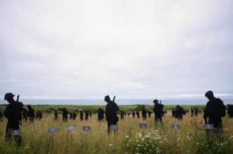 Installation, Standing with Giants, honours the victims of the fallen British soldiers by