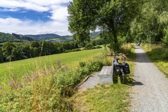 Sauerlandring cycle path, an 84 km long circular cycle path between the towns of Finnentrop,