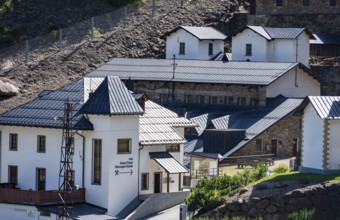 Provincial mining museum, former ore processing plant, historic ore mine, Ridnauntal, South Tyrol,