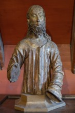 Fragment of Christ from a palm donkey, around 1450, Stadtmuseum Radolfzeii, Seetorstr.11-17,