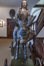 Palmesel, created in 1767, Städtisches Museum, Krummebergstr. 30, Überlingen, Baden-Württemberg,