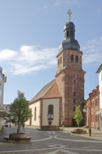 Baroque Luther Church built in 1758, Pirmasens, Rhineland-Palatinate, Germany