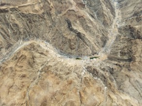 The Fish River Canyon with a length of 160 km is the second largest canyon in the world and the