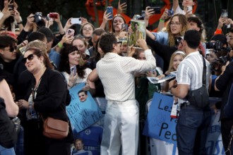 Pedro Pascal. The Fantastic Four: First Steps, fan event at the Center am Potsdamer Platz, Berlin,