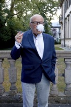 Volker Schlöndorff at the Cocktail Prolongé for the Semi-Final Round of Judging of the