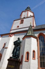 Luther monument by sculptor Paul Ernst, monument to the reformer Martin Luther at the church, St