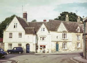 E A Jackson small shop in historic buildings on Park Street, Cirencester, Gloucestershire, England,