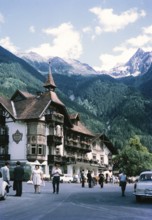 Hotel Kassl Posthotel, Oetz, Imst district, Tyrol, Austria, Europe, 1970