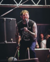 Frank Carter, singer of the Sex Pistols ft. Frank Carter live in the Berlin Zitadelle Spandau on 04