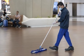 Cleaning power when mopping the floor
