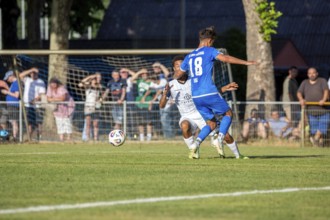 SC Käfertal against Waldhof Mannheim (test match) ***Picture: Match scene