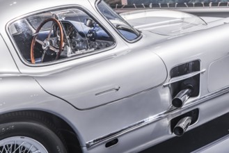Mercedes-Benz 300 SLR Uhlenhaut Coupé from 1955. Two examples were built, one was auctioned. With