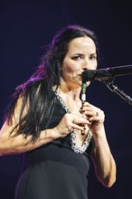 Andrea Corr, singer of The Corrs live at the Tollwood Festival in Munich on 26.06.2025