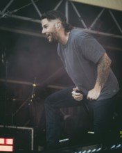 M. Shadows (Matthew Charles Sanders), singer of Avenged Sevenfold live at the Zitadelle Spandau in