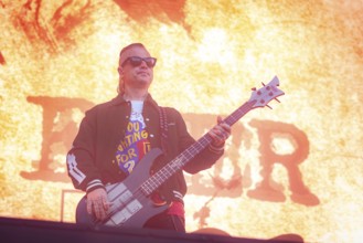 Johnny Christ, bassist of Avenged Sevenfold live at the Berlin Zitadelle Spandau on 21/06/2025