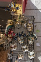 Venetian carnival masks, Venice, Italy