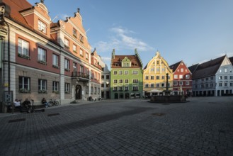 Memmingen, Old Town, Weinmakt, Bavaria, Germany