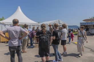 Waterkant Festival 25 in front of Kiel Week 2025 on the MGF 5 site on the Kiel Fjord, annual
