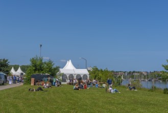 Waterkant Festival 25 in front of Kiel Week 2025 on the MGF 5 site on the Kiel Fjord, annual
