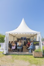 Waterkant Festival 25 in front of Kiel Week 2025 on the MGF 5 site on the Kiel Fjord, annual