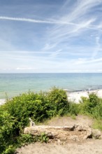 Natural sandy beach, Baltic resort Rerik, Baltic Sea, Rostock district, Mecklenburg-Western