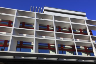 Modern architecture in the city centre of Würzburg, Lower Franconia, Bavaria, Germany