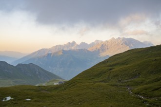 Sunrise in the Mountains at Hochalpenstraße, Pinzgau, Salzburg, Austria