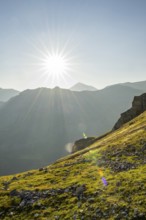 Sunrise in the Mountains at Hochalpenstraße, Pinzgau, Salzburg, Austria