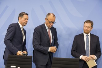 Olaf Lies (SPD, Minister President of Lower Saxony), Federal Chancellor Merz (CDU, Federal