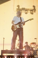 Emily Armstrong, lead singer of Linkin Park live on From Zero World Tour 2025 at the Olympiastadion