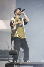 Mike Shinoda, singer and bassist of Linkin Park live on From Zero World Tour 2025 at the