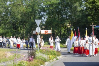 Corpus Christi procession in Schifferstadt (Palatinate)